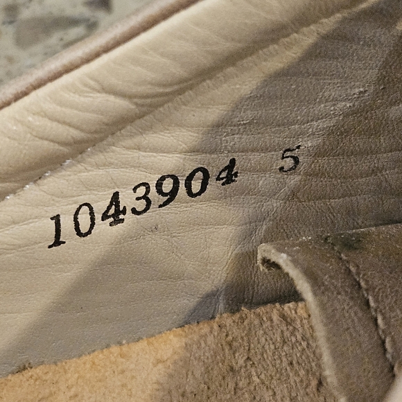 Finn Comfort Shoe Women's SZ 5/7 Beige Lace Up Round Toe Sneaker Oxford - Picture 9 of 9